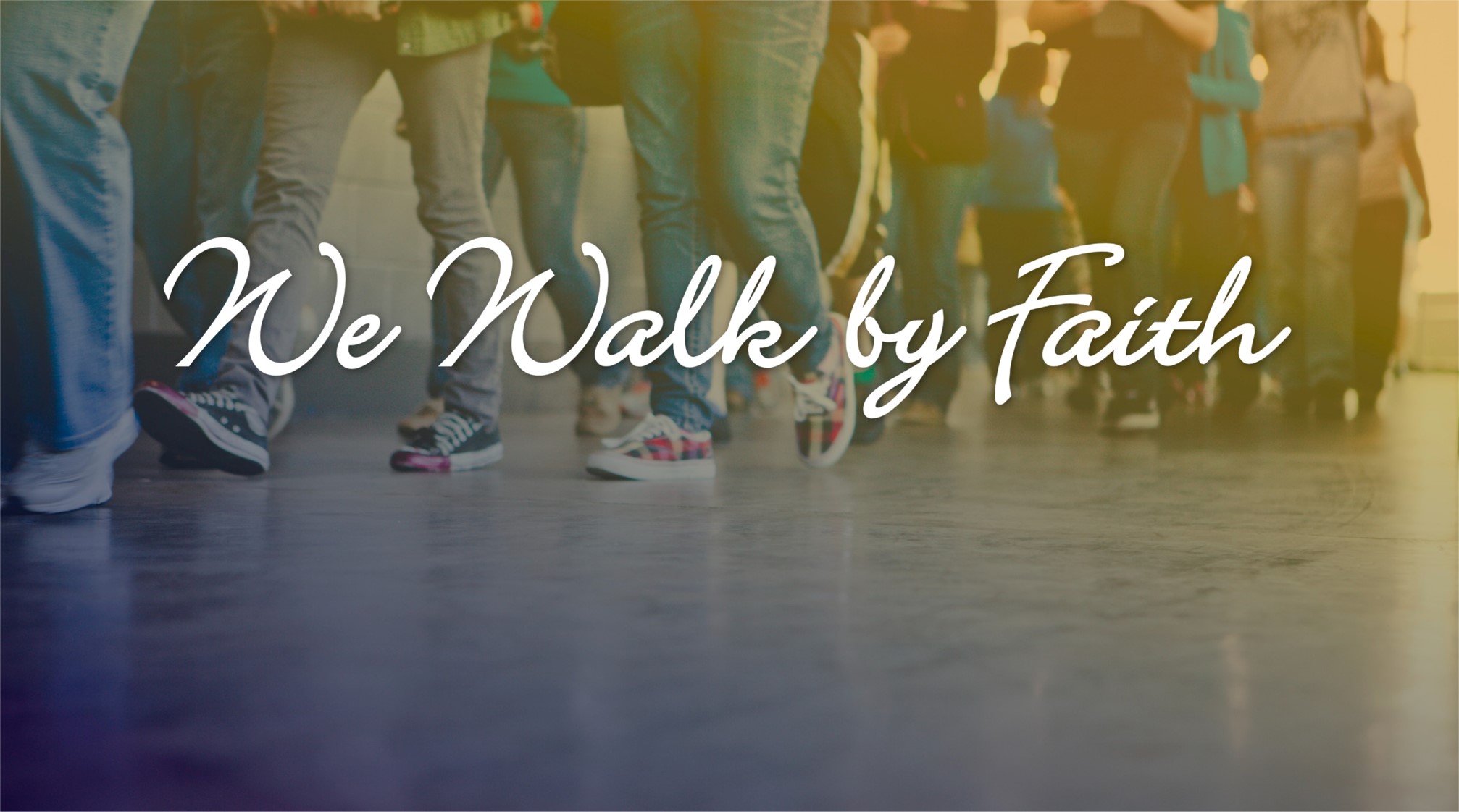 We Walk by Faith - Rev Vincent Lim