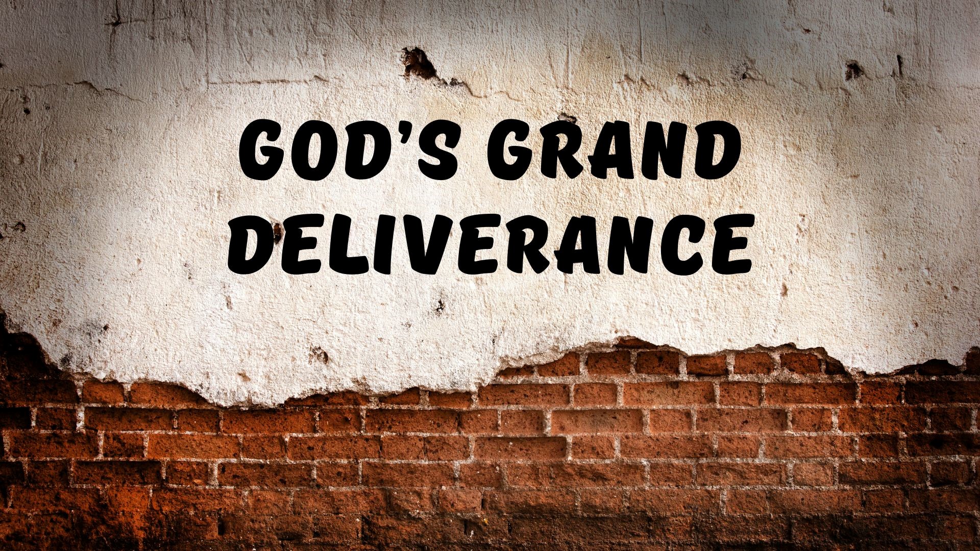 God's Grand Deliverance - Pastor Philo Lo