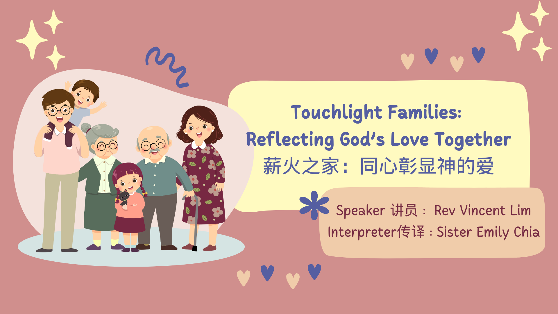 Touchlight Families - Reflecting God’s Love Together - Rev Vincent Lim